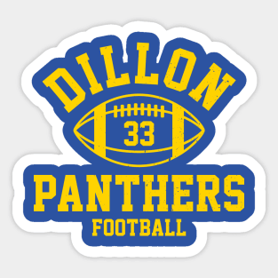 FNL Dillon Panthers #33 Tim Riggins Sticker